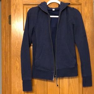 lululemon navy Scuba hoodie size 4